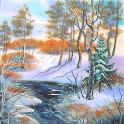 Пазл: Смена сезонов