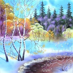 Пазл: Чаровница-зима