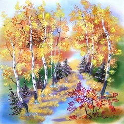 Пазл: Сезон янтарных оттенков