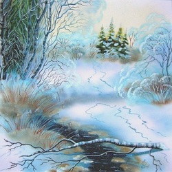 Пазл: Морозное утро