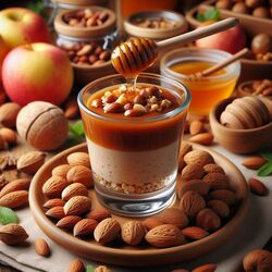 Пазл: Мед и орехи