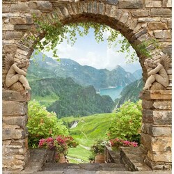 Пазл: Вид сквозь арку