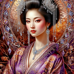 Пазл: Китаянка