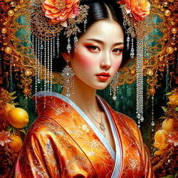 Пазл: Китаянка
