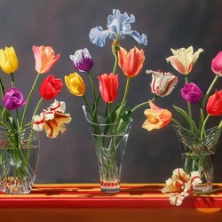 Пазл: Тюльпаны
