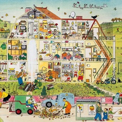 Пазл: Осенний город