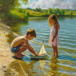 Пазл: Кораблик мечты