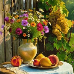 Пазл: Яркие краски утра