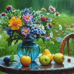 Пазл: Дождливый июль