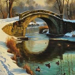 Пазл: Отличный вечер в старом парке