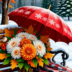 Пазл: Первый снег