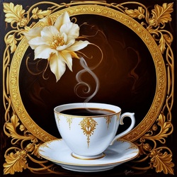 Пазл: Чашка шоколада