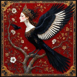 Пазл: Алконост