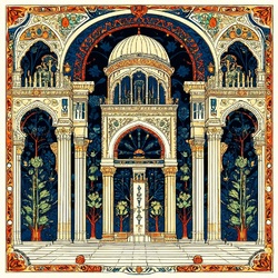 Пазл: Эскиз декораций