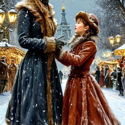 Пазл: На катке 