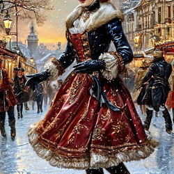 Пазл: На катке 