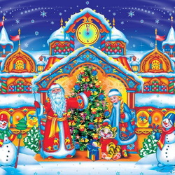 Пазл: Новогодний праздник 