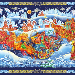 Пазл: Празднование Нового года 