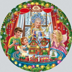 Пазл: Подарки от Снегурочки 