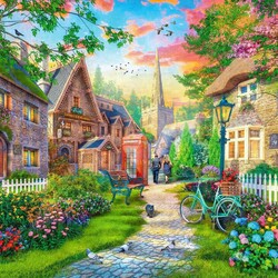 Пазл: Улочки старого города