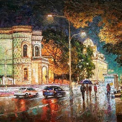 Пазл: Цвета полуночного города