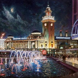 Пазл: Мелодия огней вечернего города