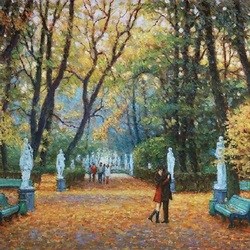 Пазл: Свидание в Летнем саду