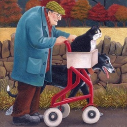 Пазл: Королева на прогулке