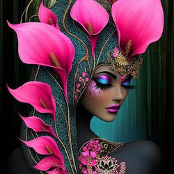 Пазл: Яркий цвет