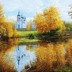 Пазл: Вновь колдует золотая осень