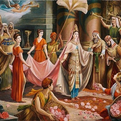 Пазл: Приветствие царицы Савской
