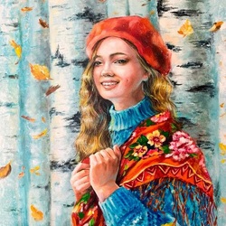 Пазл: Среди берез