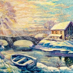 Пазл: Тёплая зима