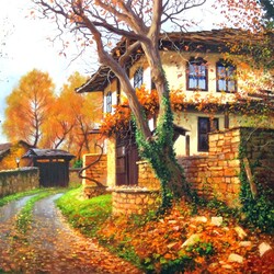 Пазл: Осеннее солнце