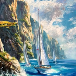 Пазл: Высокие берега