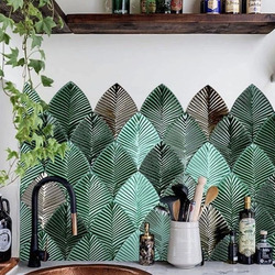 Пазл: Растительные мотивы в интерьере