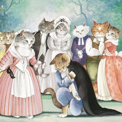 Пазл: Просто кошки