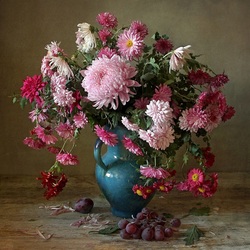 Пазл: Вальс осенних хризантем