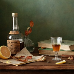 Пазл: С коньяком и лимоном