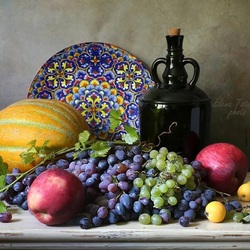 Пазл: С фруктами 