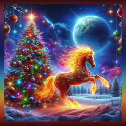 Пазл: Год Огненной лошади