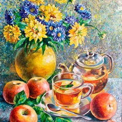 Пазл: Яблочный чай