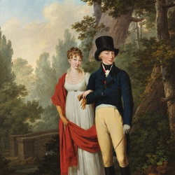 Пазл: Император Франц I с женой императрицей Марией Людовикой