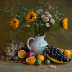 Пазл: Прощание с осенью 