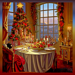 Пазл: Праздничным вечером