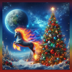 Пазл: Год Огненной лошади