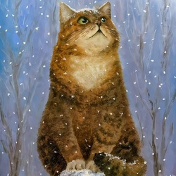 Пазл: Высоко сижу