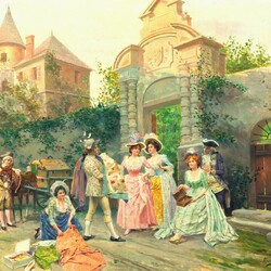 Пазл: Уличная сцена