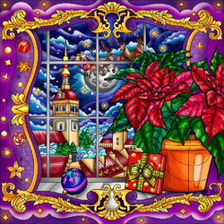 Пазл: Рождественская ночь