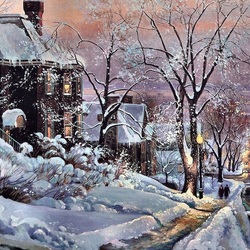 Пазл: Чарующая красота зимы